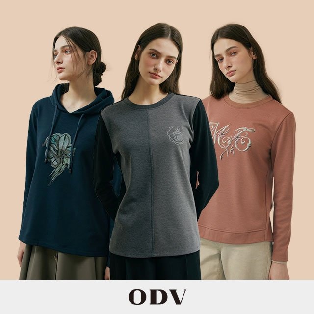 23FW ODV 아멜리아 기모티 3종