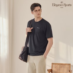 [Elégance Sports] 26SS 남성 냉감 기능성 쿨 메쉬 라운드 티셔츠 4종