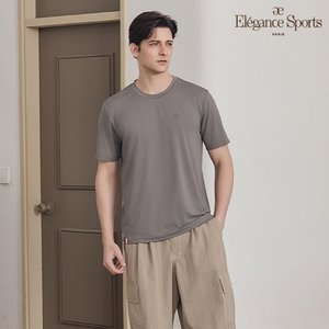 [Elégance Sports] 26SS 남성 냉감 기능성 쿨 메쉬 라운드 티셔츠 4종