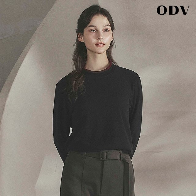[쇼핑엔티 단독 / 수량비상] 26FW ODV 데일리 웜 기모 티셔츠 5종