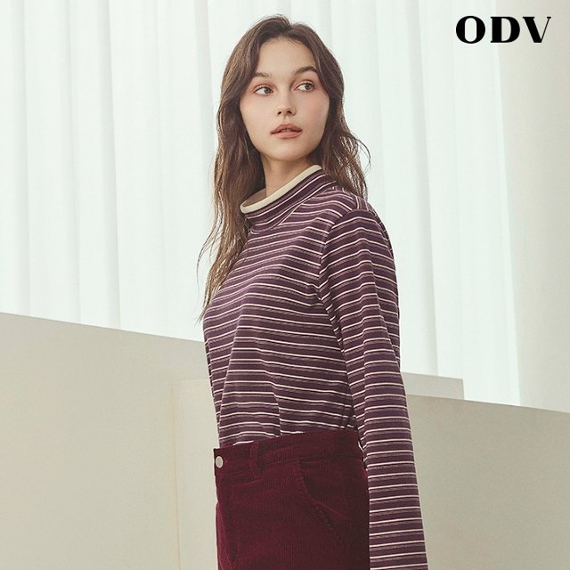 [쇼핑엔티 단독 / 수량비상] 26FW ODV 데일리 웜 기모 티셔츠 5종