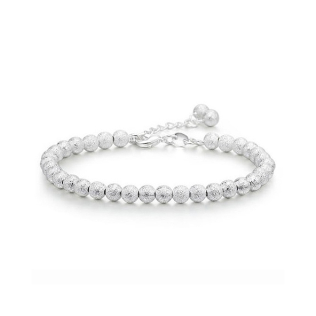 [엘스쥬쥬]BR01 Silver 무광 은볼 팔찌 은팔찌_P065488339