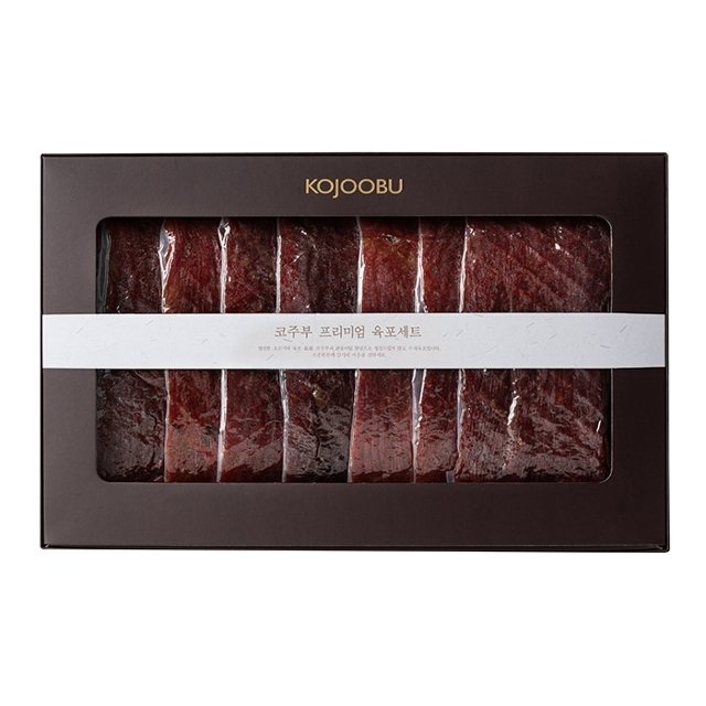 코주부 프리미엄 육포 세트 600g + 쇼핑백 포함 / 코주부육포선물세트