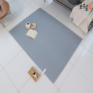 일월 텐셀그레이 카본매트 더블+더블 세트