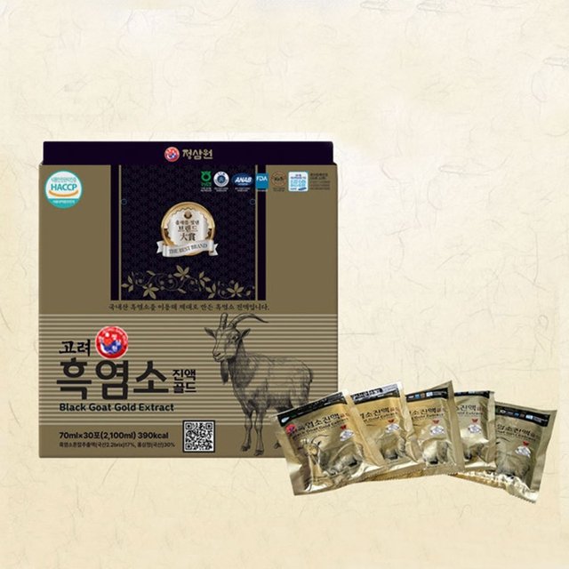 [정삼원] 고려 흑염소 진액 골드 (70ml X 30포)