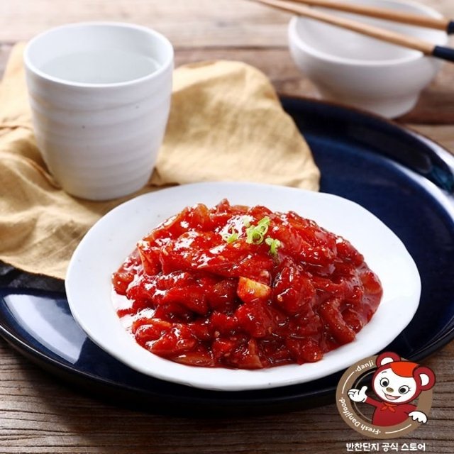 반찬단지 오징어젓 pet 1kg 