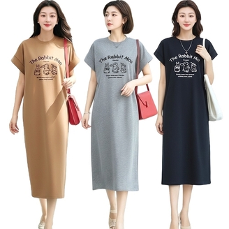 쉐바 레빗 스판 원피스 3종