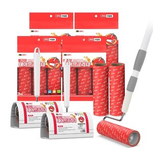 리벤스 빨간맛 돌돌이 크리너 풀세트(선택1)