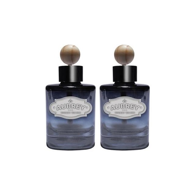 오브리 차량용 디퓨저 위스키 우드 120ML 2개