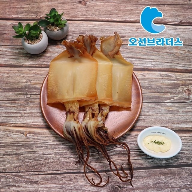 바로먹는 촉촉 순살오징어 2미x3팩(총6미)