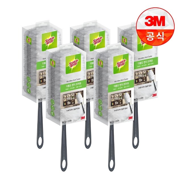[3M]뉴 다용도 먼지떨이/브러쉬 핸들 + 리필 2입 X 5개
