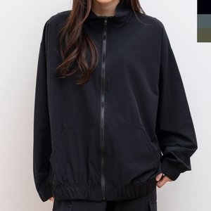 신축성 좋은 부드러운 여성 아노락 집업 바람막이 (W977B65)