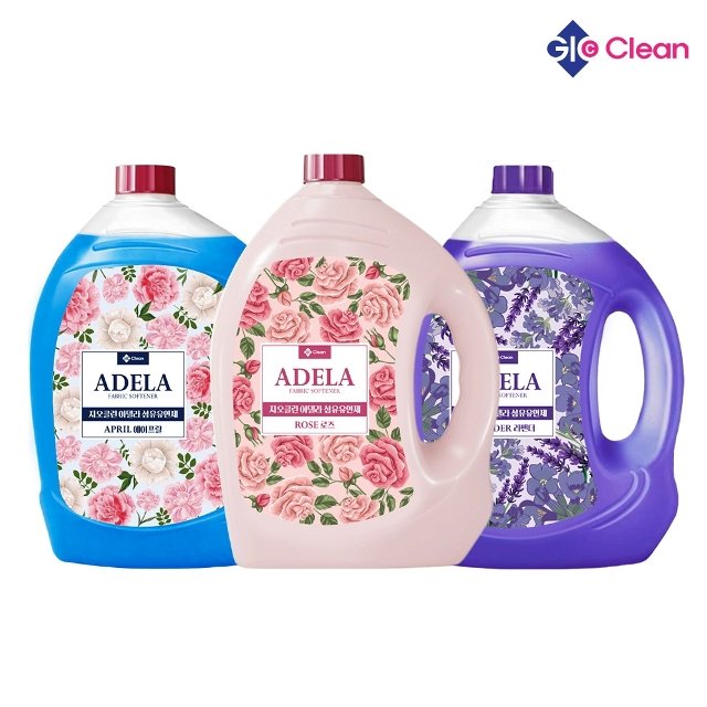 [지오클린] 아델라 섬유유연제 2.5L 4개