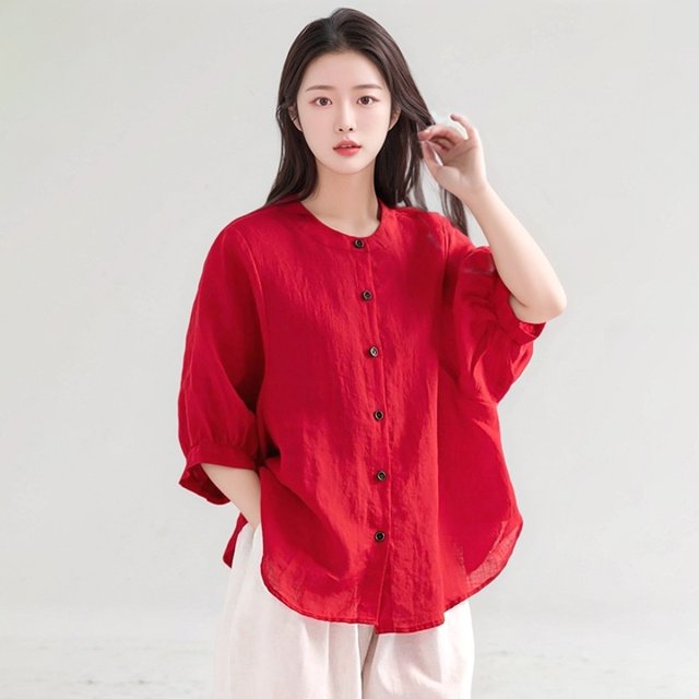 [헬리꽁땡]냉감단추브리즈셔츠3종