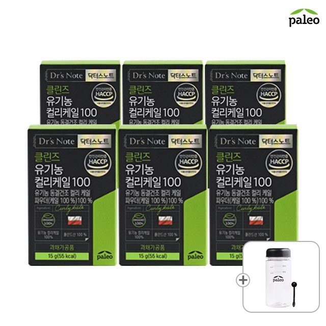 팔레오 닥터스노트 클린즈 유기농 컬리케일 100 6박스
