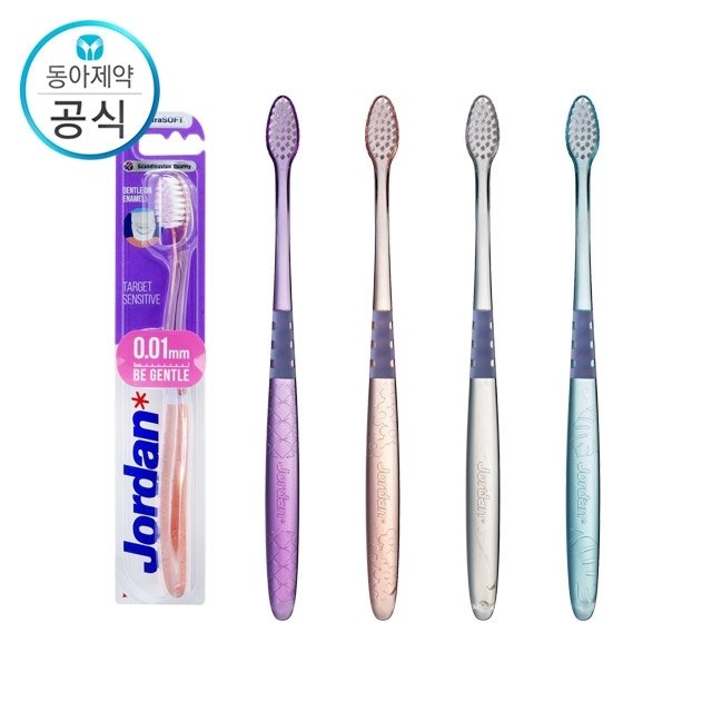 조르단 타겟 센스티브 성인용 칫솔, 6개입, 1개 제품사진 2