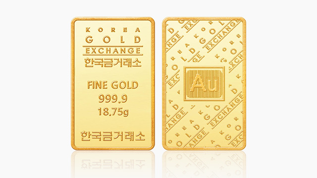 [한국금거래소]24K 순금 골드바 18.75g