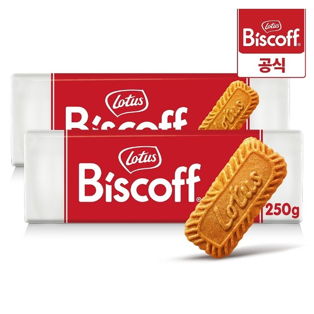 로투스 비스코프 비스킷 250g x 2개