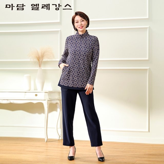 (가격인하) 마담엘레강스 아리아나 기모 상하의 세트