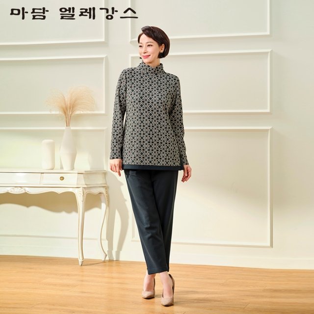 (가격인하) 마담엘레강스 아리아나 기모 상하의 세트