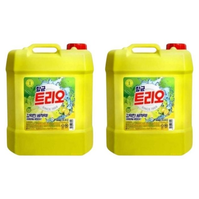 트리오 대용량 업소용 주방세제 14kg x 2개