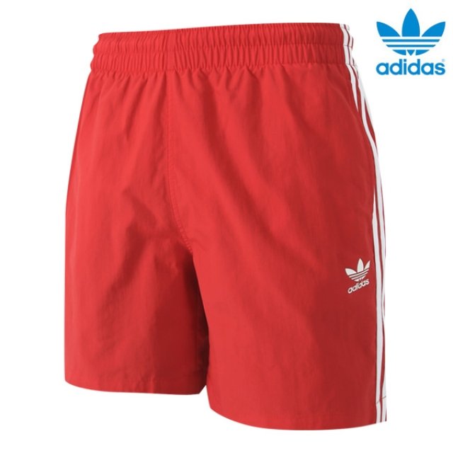 아디다스 3 STRIPE 스윔 쇼츠 (GN3526)
