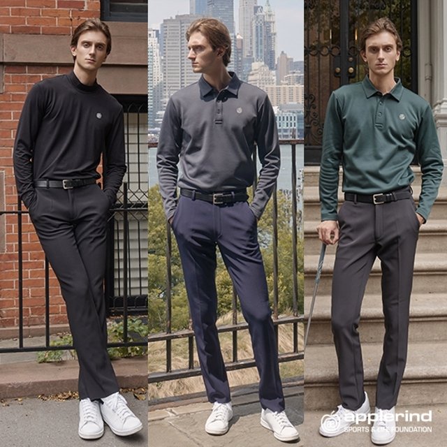 [단독방송] 애플라인드 초특가 기모 본딩 팬츠 3종, 남성