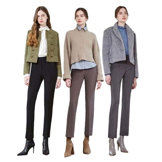 태그 와이드밴딩 기모 본딩 팬츠 3종세트