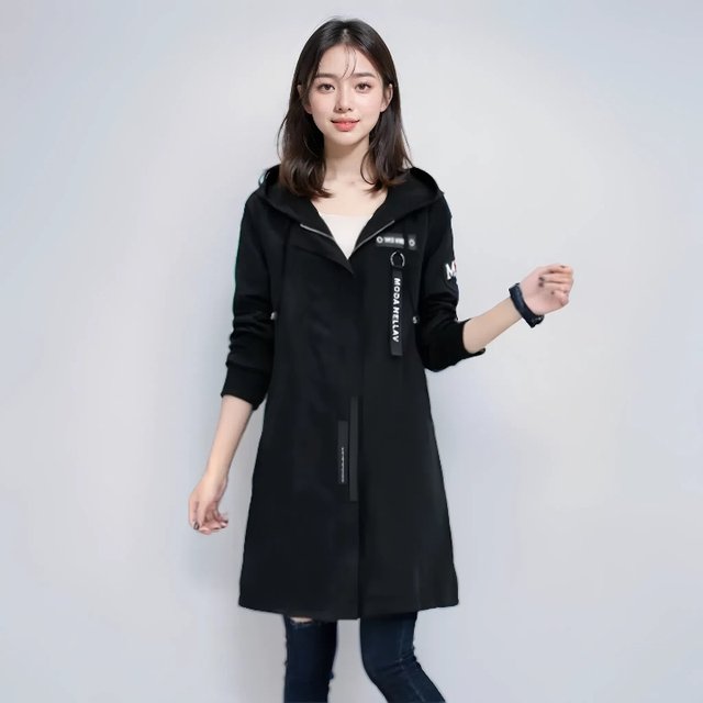 [비니브] 쇼미업 후드롱 항공자켓