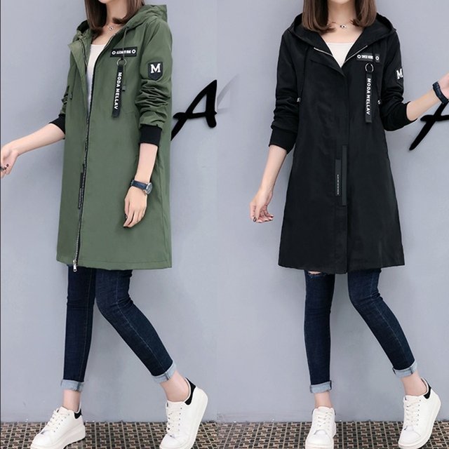 [비니브] 쇼미업 후드롱 항공자켓