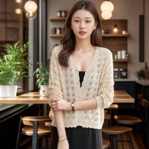 비비아체 샹떼 니트 카디건1+1+1