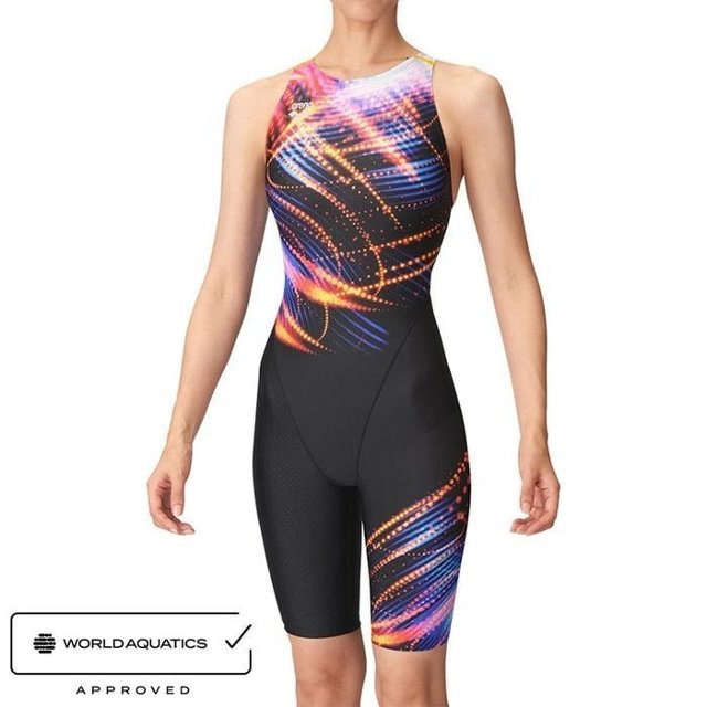 아레나 수입 여자 선수용 반전신 수영복 5부 JO60244