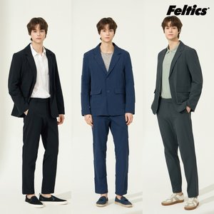 펠틱스 남성 수트셋업 재킷+팬츠 2종 