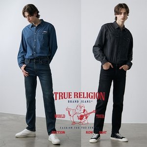 [프리미엄] 트루릴리전 25FW 초특가! 액티브 스트레치 데님팬츠 2종, 남성