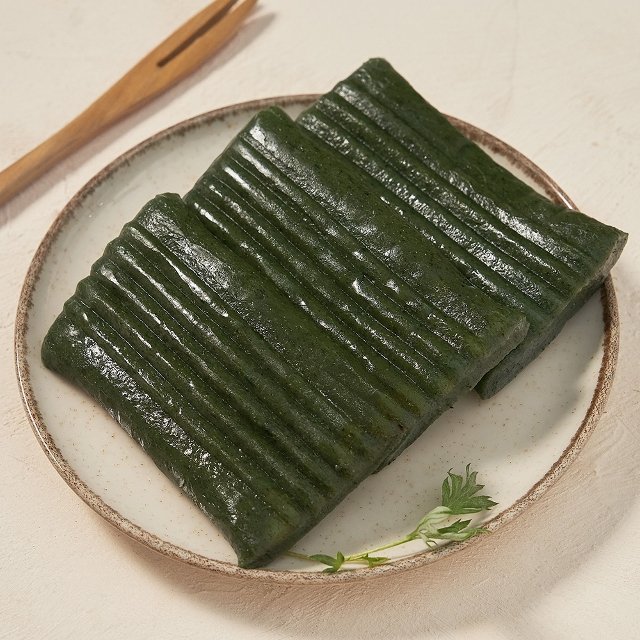 명가삼대떡집 진도 햇 해풍 쑥으로 만든 명가삼대떡집 쑥 절편 개별포장 1kg (15-18개)