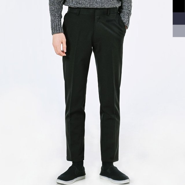 남자 기능성 밴딩 기모 슬랙스 팬츠 남성하의