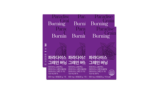 이롭핏 파라다이스 그레인 버닝 60정 X 6박스