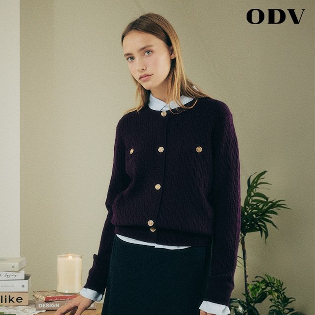 25FW ODV 카디건형 풀오버 3종
