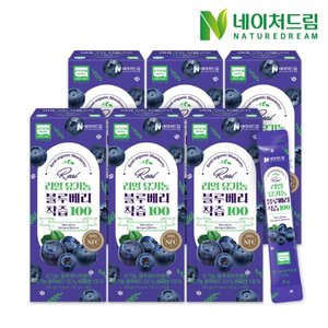 네이처드림 리얼 유기농 블루베리착즙 100 20g x 14포 6박스