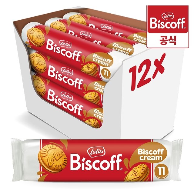 로투스 비스코프 샌드 비스코프크림 110g 12개