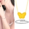 [골드퀸즈] 24K 순금 럭키 버터플 세트 (24K 펜던트+체인목걸이+뱅글팔찌)
