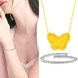 [골드퀸즈] 24K 순금 럭키 버터플 세트 (24K 펜던트+체인목걸이+뱅글팔찌)