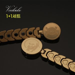 [벨루아체]금거북 장수 건강팔찌 1+1세트