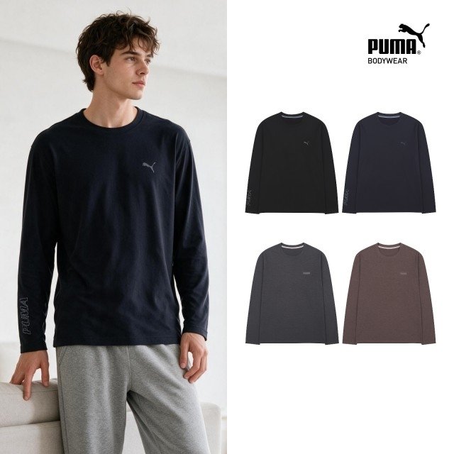 푸마 26FW 소로나 긴팔 티셔츠 남성 4종