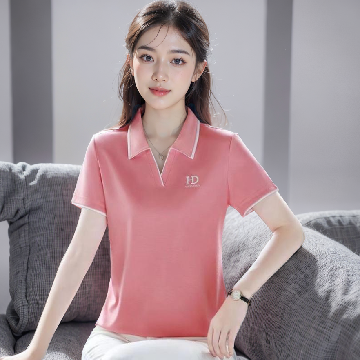 [비니브] 하이디 반팔 카라셔츠 3종