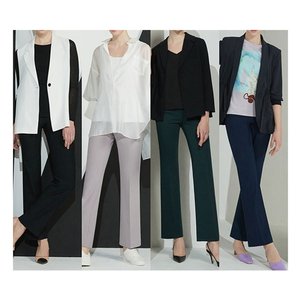 올리브그린 A5 SS 시그니처 세미플레어 팬츠 4종
