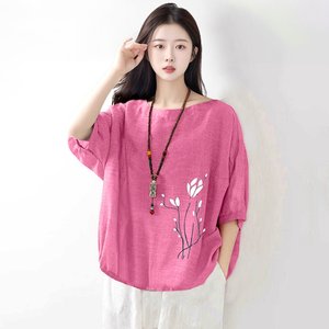 [헬리꽁땡]플라워나염냉감블라우스3종