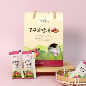 밀양한천 간편 간식 미니 고구마양갱 400g