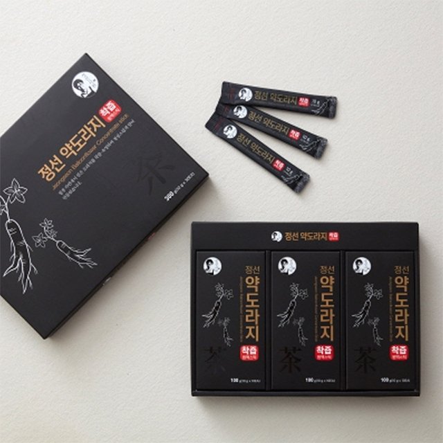 정선 약도라지착즙원액스틱 300g x 3박스 + 체험분 3포