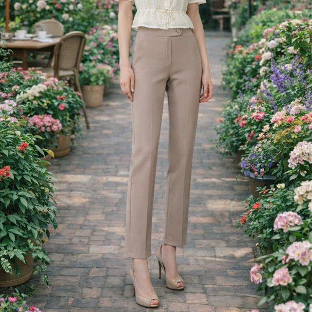 올리브그린 O26 SS 봄 사브리나 팬츠 3종